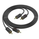 Кабель Hoco UPA29 dual RCA to dual RCA 1.5m - зображення 4
