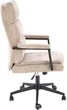 Офісне крісло Halmar Adriano Бежеве (5905248131422) - зображення 4