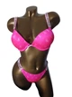 Комплект білизни VictoriasSecret 0326 80C/L малиновий - зображення 1