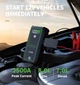 Пуско Зарядний Пристрій 2500A 12V UTRAI JS-1 Pro Jump Starter Пусковий пристрій Джамп Стартер Бустер Авто Utrai Jstar One - зображення 2