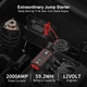 Пуско Зарядний Пристрій 2000А 12В Jump Starter UTRAI Jstar One Пусковий пристрій Джамп Стартер Бустер Авто - зображення 3