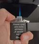 Подарочный набор для мужчины зажигалка газовая + портсигар именный комплект 3в1 с индивидуальной гравировкой корпоративный подарок военному - изображение 3