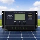 Контролер заряду для сонячної панелі 20A 12V/24V, ШІМ регулятор для свинцево-кислотних акумуляторів OPEN AGM GEL з LCD дисплеєм, 2×USB 5V та автоматичним визначенням напруги, DP-520A - зображення 2