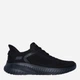 Чоловічі кросівки Skechers Bobs Squad Chaos Solid Step 118312 BBK 41 Чорні (198376320928) - зображення 1