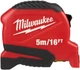 Рулетка Milwaukee Pro Compact 5 м x 25 мм з фіксатором змотування (4932498779) - зображення 1