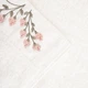 Рушник Homla Tiana з вишитими рожевими квітами 70 x 130 см (5906496770159) - зображення 2
