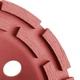 Фреза шліфувальна торцева алмазна 180 x 22.2мм INTERTOOL CT-6180 - зображення 4