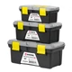 Комплект ящиков для инструмента 3шт (ВХ-0310 10"/ВХ-0312 12"/ВХ-0314 14") INTERTOOL BX-0303 - изображение 1