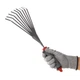 Граблі віялові садові 230 мм x 100 мм з комбінованою рукояткою INTERTOOL (FT-0023) - изображение 5