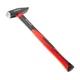 Молоток 300 г.ручка з фібергласу INTERTOOL HT-0203 - изображение 3
