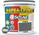 Цветная краска-грунт акриловая с кварцевым песком SkyLine 7000-N 14 кг Тумель (4821044020870) - изображение 2