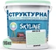 Краска цветная структурная SkyLine 0515-G 16 кг Зефрай (4821044021068) - изображение 2