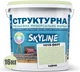 Краска цветная структурная SkyLine 1015-G60Y 16 кг Тайлик (4821044021709) - изображение 2