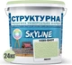 Краска цветная структурная SkyLine 1020-G40Y 24 кг Лесси (4821044021754) - изображение 2