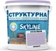 Краска цветная структурная SkyLine 1515-R60B 24 кг Крокус (4821044021471) - изображение 1