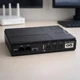 Источник бесперебойного питания для роутера, модема и видеонаблюдения UPS PowerBank 10400mAh с выходами 5V 9V 12V и POE 15V/24V, NTES-36-Black - изображение 1
