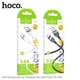 Кабель HOCO X109 Energy silicone charging data cable for Micro 2,4A/1m білий - зображення 2