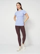 Футболка хлопковая женская Puma Ess Small No. 1 Logo Tee (S) 68237360 M Intense Lavender (4069161935343) - изображение 3