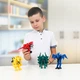Динозавр трансформер Dinoster АБС пластик 13 см зелёный (699809) - изображение 5