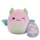 М'яка іграшка Squishmallows – Рожевий Дино (Pink Dino) – 13 см - зображення 7
