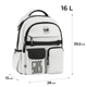 Рюкзак GoPack Education 183 світло-сірий (GO26-183M-2) - зображення 3