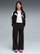 Подростковые спортивные штаны-палаццо для девочки Puma Essentials 69304601 158-164 см Puma Black (4069161970559) - изображение 7