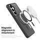 Чехол для Samsung Galaxy S26 Plus Dux Ducis Yind Mag Матовый с Magsafe Black - изображение 5