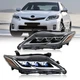 Передние альтернативная тюнинг оптика фары LED на Toyota Camry V40 Full LED 09-11 комплект Тойота Камри L3750 - изображение 2