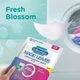 Еко-порошок у серветках для прання Dr. Beckmann MAGIC LEAVES Colorwaschmittel Laundry detergent sheet, 25 шт - зображення 5