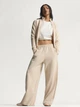 Спортивные штаны женские Adidas Soft Lux Straight Leg Tracksuit Bottoms KE6829 XS Crystal Linen (4068822349840) - изображение 3
