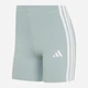 Велосипедки женские Adidas Essentials 3-Stripes High Waisted Biker Shorts KC5190 S Wonder Sage (4068805218385) - изображение 6