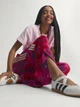 Спортивные штаны женские Adidas X Farm Rio House Of Tiro Track Joggers KD4632 M Bahia Magenta (4068814680937) - изображение 6