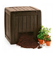 Компостер садовий KETER DECO 340л. 231600 компостний ящик з основою (дном), бак, контейнер для компоста - зображення 1