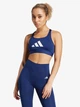 Спортивный топ для фитнеса женский Adidas Powerreact Graphic Bra JN1332 L Dark Blue (4068801887745) - изображение 1