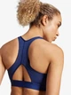 Спортивный топ для фитнеса женский Adidas Powerreact Graphic Bra JN1332 L Dark Blue (4068801887745) - изображение 5