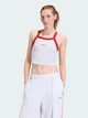Топ женский Adidas Seasonal Essentials Colorpop Tank With Embroidered Graphic KC3938 S Light Grey Heather (4068822076739) - изображение 1