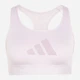 Спортивный топ для фитнеса женский Adidas Powerreact Graphic Bra KC5530 S Ice Purple (4068822161022) - изображение 5