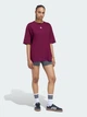 Футболка хлопковая оверсайз длинная женская Adidas Originals Essentials Boyfriend KD1373 XL Maroon (4068821580541) - изображение 3