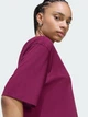 Футболка хлопковая оверсайз длинная женская Adidas Originals Essentials Boyfriend KD1373 XL Maroon (4068821580541) - изображение 4
