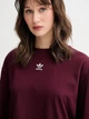 Футболка хлопковая оверсайз длинная женская Adidas Originals Essentials Boyfriend KD1373 XL Maroon (4068821580541) - изображение 9