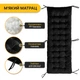 Кресло-кровать трансформер до 150 кг с бархатным матрасом LEOBRO Black (LB-FCB-G4-BLK) - изображение 4