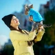 Курточка для тварин Airy Vest Lumi двостороння M 47 м'ятно-блакитна (2287) Airy Vest 2287 993683 - зображення 2