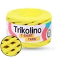 Трикотажная пряжа Trikolino 7-9mm M, Желтый, 60м, для вязания корзин, ковриков, сумок, косметичек, Триколино - изображение 1
