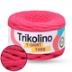 Трикотажная пряжа Trikolino 7-9mm S, Малина, 30м, для вязания корзин, ковриков, сумок, косметичек, Триколино - изображение 1