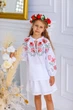 Вишиванка для дівчинки Trend Тюльпанчики 158 Білий (SOLD2226) - изображение 2