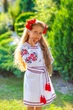 Вишита сукня для дівчинки Trend Трояндочка 128 Білий (SOLSUD2209) - изображение 2