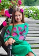 Вишита сукня для дівчинки Trend Магнолія 98 Зелений (SOLSUD2233) - зображення 2