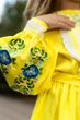 Вишита сукня для дівчинки Trend Сонечко 116 Жовтий (SOLSUDSONZH) - изображение 8