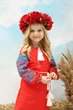 Вишита сукня для дівчинки Trend Маланка Solovey Червоний (SOLSUD2216) - изображение 2