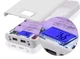 Корпус для повербанка 8×18650 с контроллером, LCD и фонариком (до ~25000 mAh) Белый - изображение 3